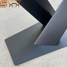 Chân bàn ăn SBA08 bằng sắt sơn tĩnh điện