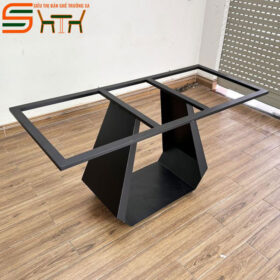 Chân bàn ăn sắt sơn tĩnh điện SBA01