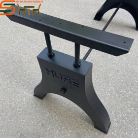 Chân bàn gỗ nguyên khối SBA14 bằng sắt