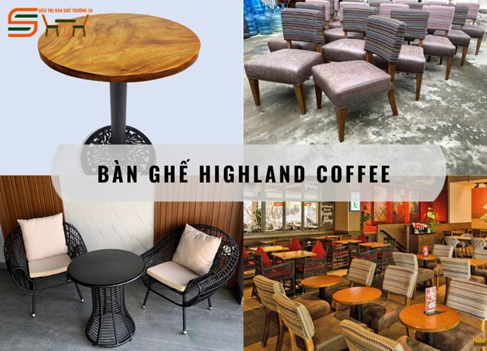 19+ Mẫu bàn ghế highland coffee đẹp – đáng mua nhất