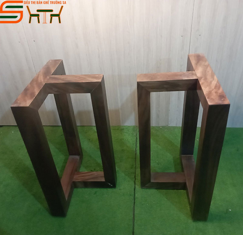 Chân bàn gỗ STCBG03 hình chữ T