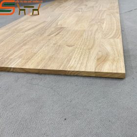 Mặt bàn gỗ cao su hình chữ nhật STMB02 100x60cm