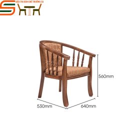 Bộ bàn ghế Cafe gỗ STCF10 sang trọng