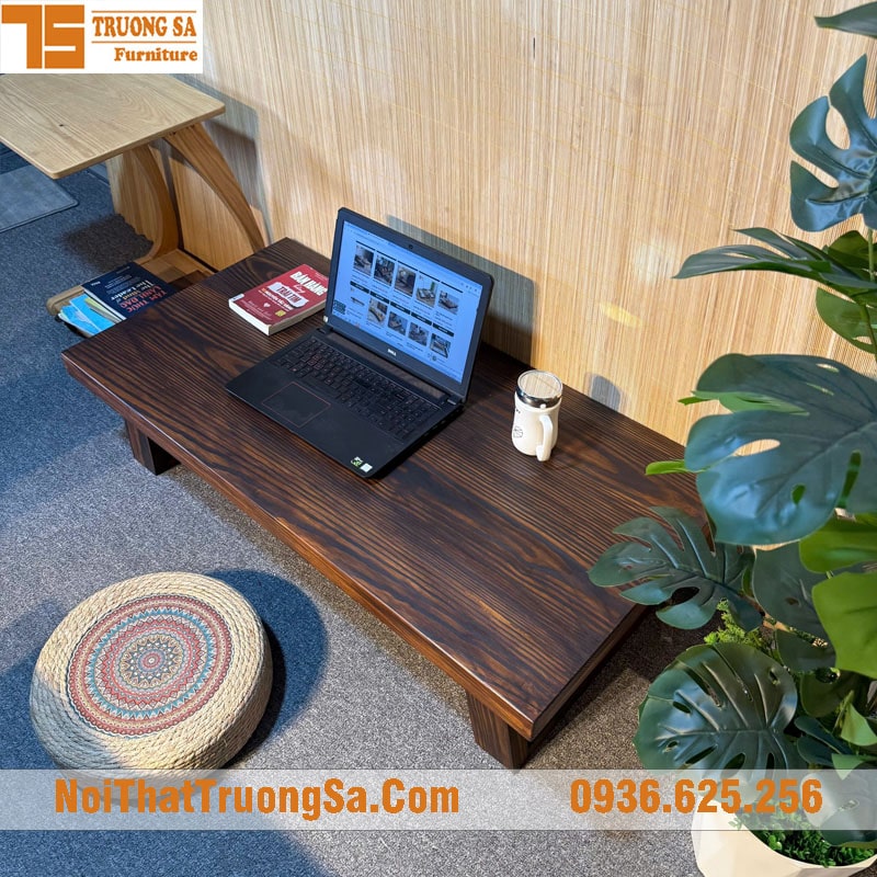 Bàn trà bệt Nhật BTN05 dài 1m2