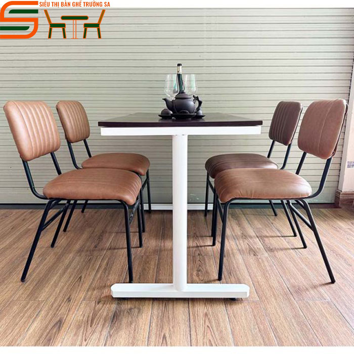 Bộ bàn ghế nhà hàng STNH06 hiện đại