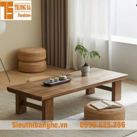 Bàn trà Nhật gỗ tự nhiên đẹp BTN36