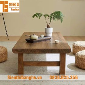 Bàn trà Nhật gỗ tự nhiên đẹp BTN36