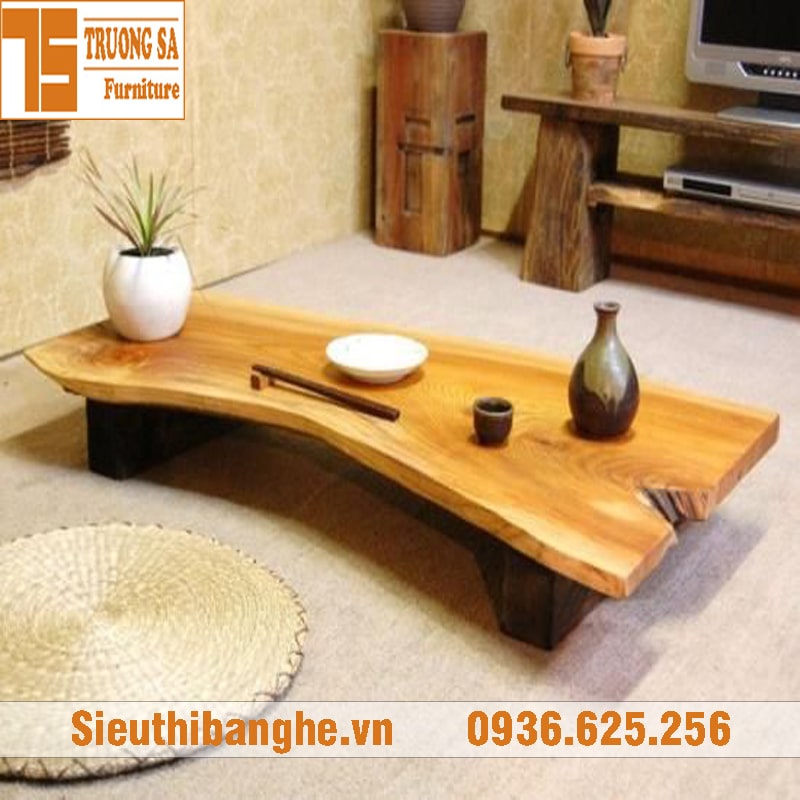 Bàn nhật gỗ nguyên tấm BN20