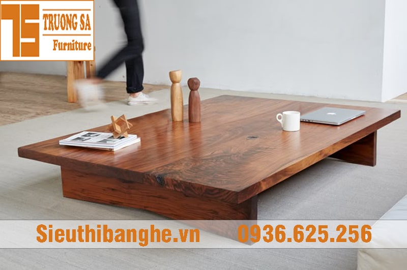 Bàn nhật gỗ nguyên tấm BN22