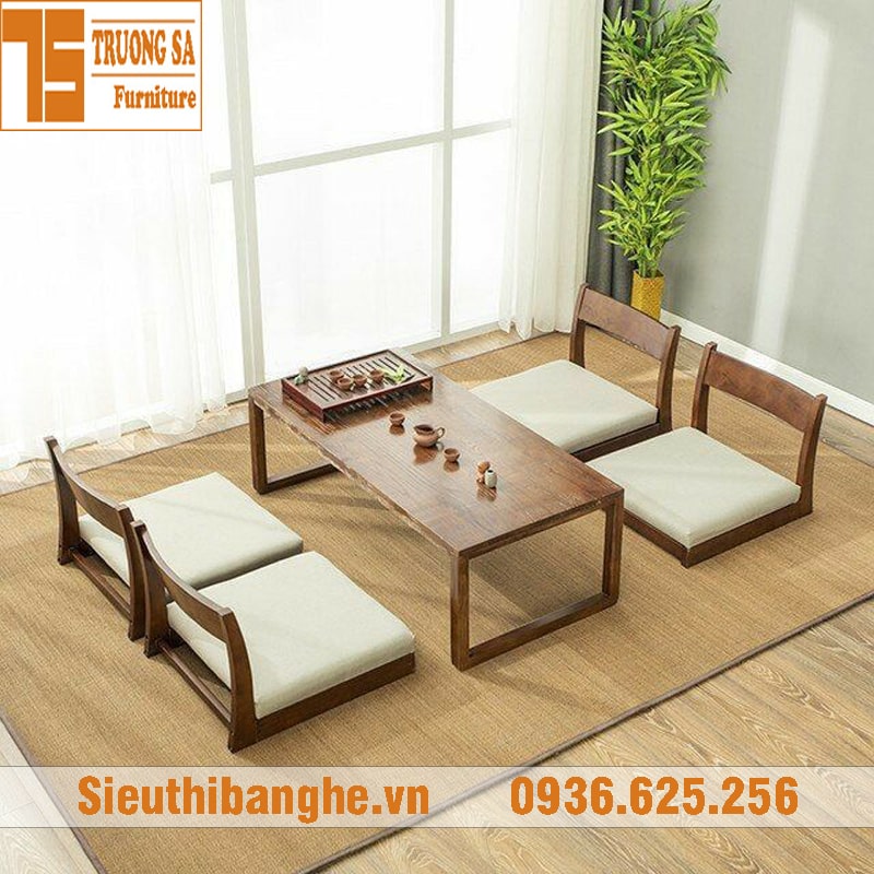 Bàn Nhật gỗ tự nhiên BN23