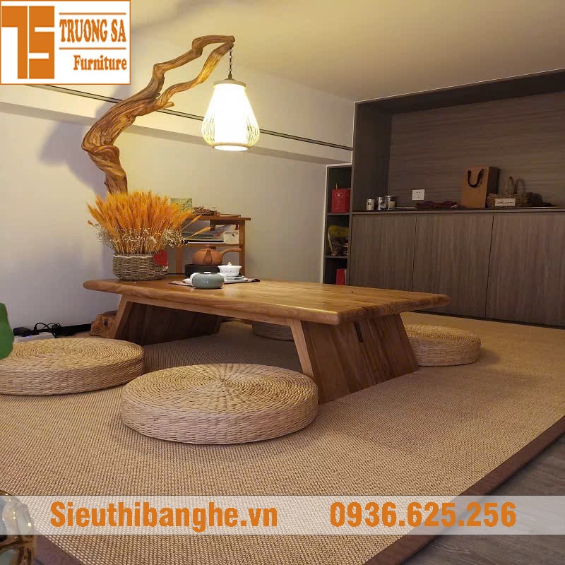 Bàn Nhật gỗ tự nhiên BN24