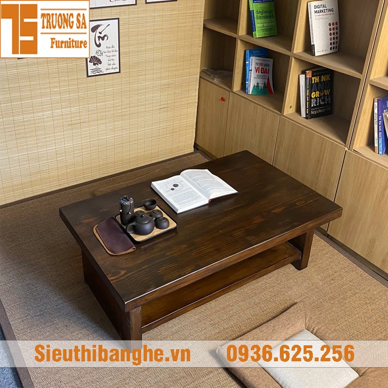Bàn Nhật gỗ tự nhiên BN27