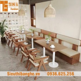 Bộ bàn ghế quán cà phê STCF729