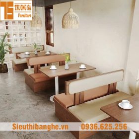 Bộ bàn ghế quán cà phê STCF729