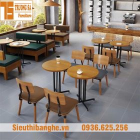 Mẫu bàn ghế quán cafe STCF728