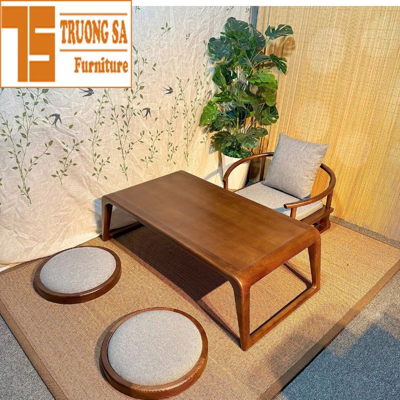 Bàn trà Nhật gỗ tự nhiên BTN38