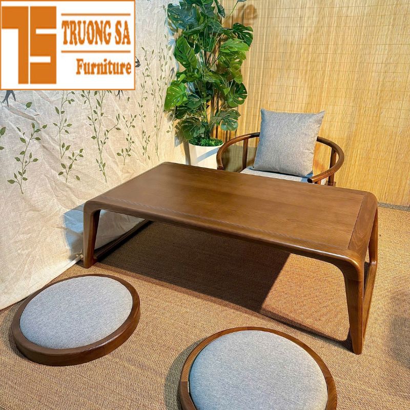 Bàn trà Nhật gỗ tự nhiên BTN38