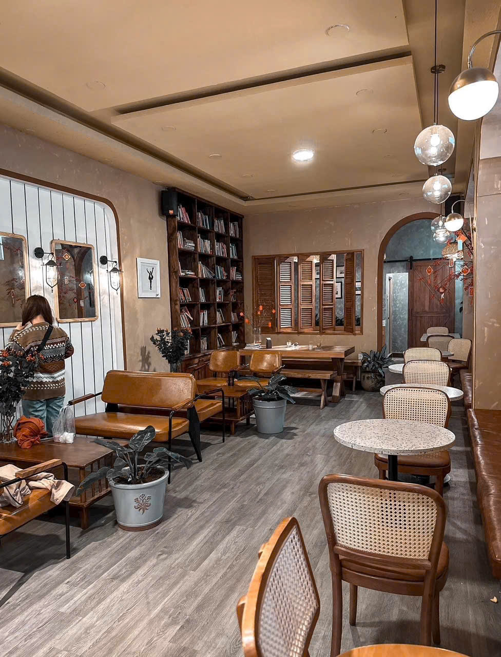 Mẫu bàn ghế cafe đẹp TS610