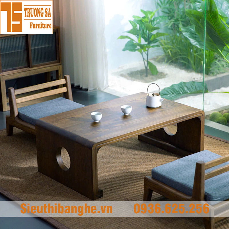 Bàn ngồi bệt kiểu Nhật STTN463