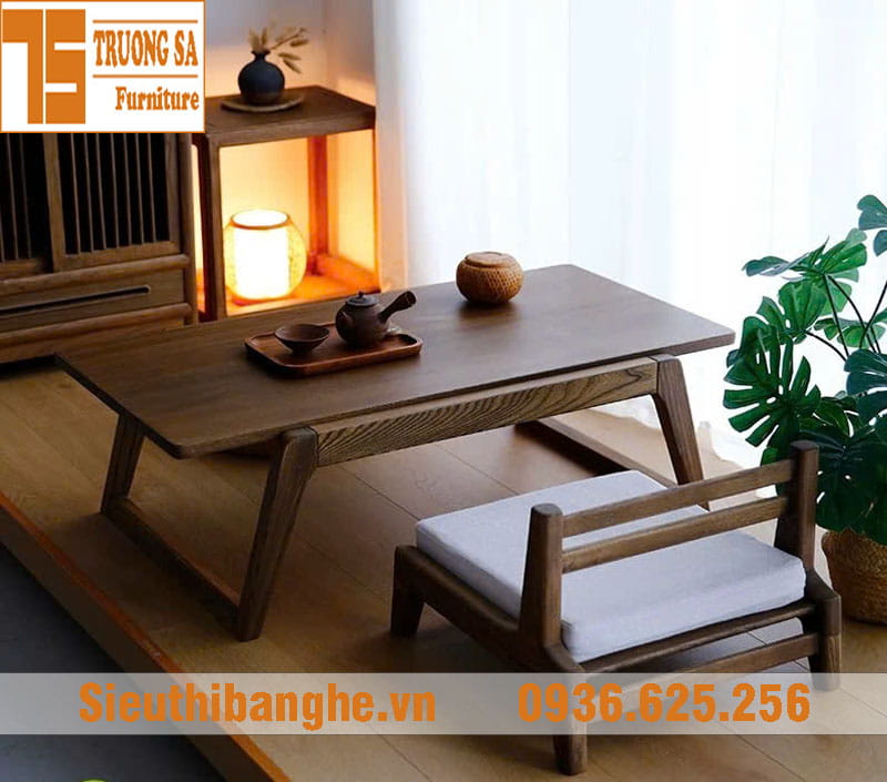 Bàn ngồi bệt – bàn Nhật STTN465