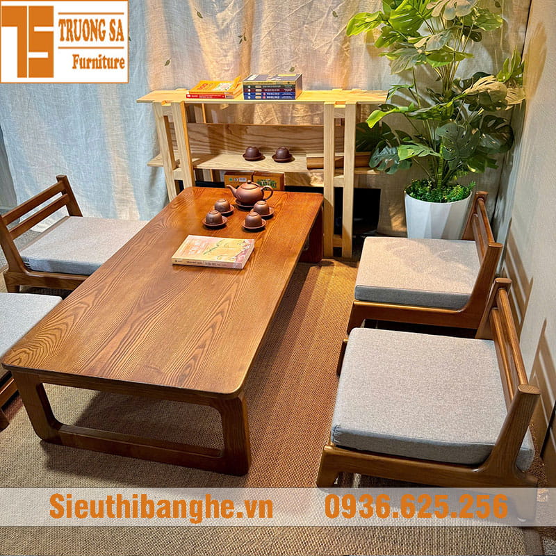 Bàn ngồi bệt – bàn Nhật STTN461B